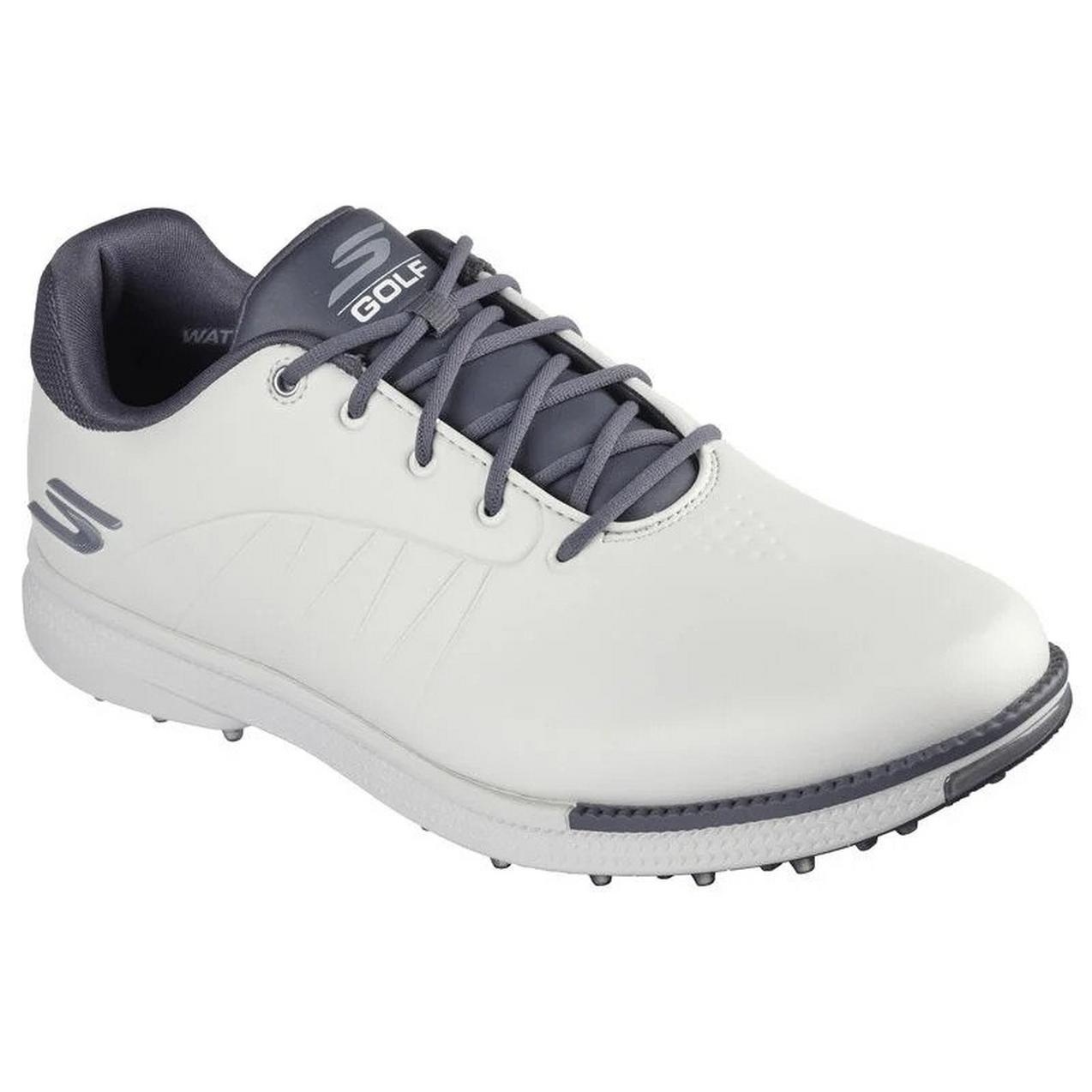 Men's Go Golf Tempo GF Spikeless Golf Shoe - Grey/Blue | SKECHERS