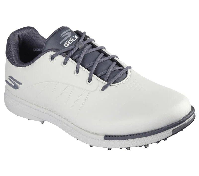 Men's Go Golf Tempo GF Spikeless Shoe - Off-White/Grey