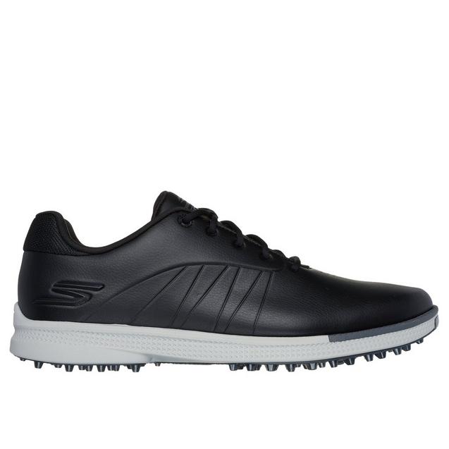 Men's Go Golf Tempo GF Spikeless Golf Shoe - Black/Grey SKECHERS