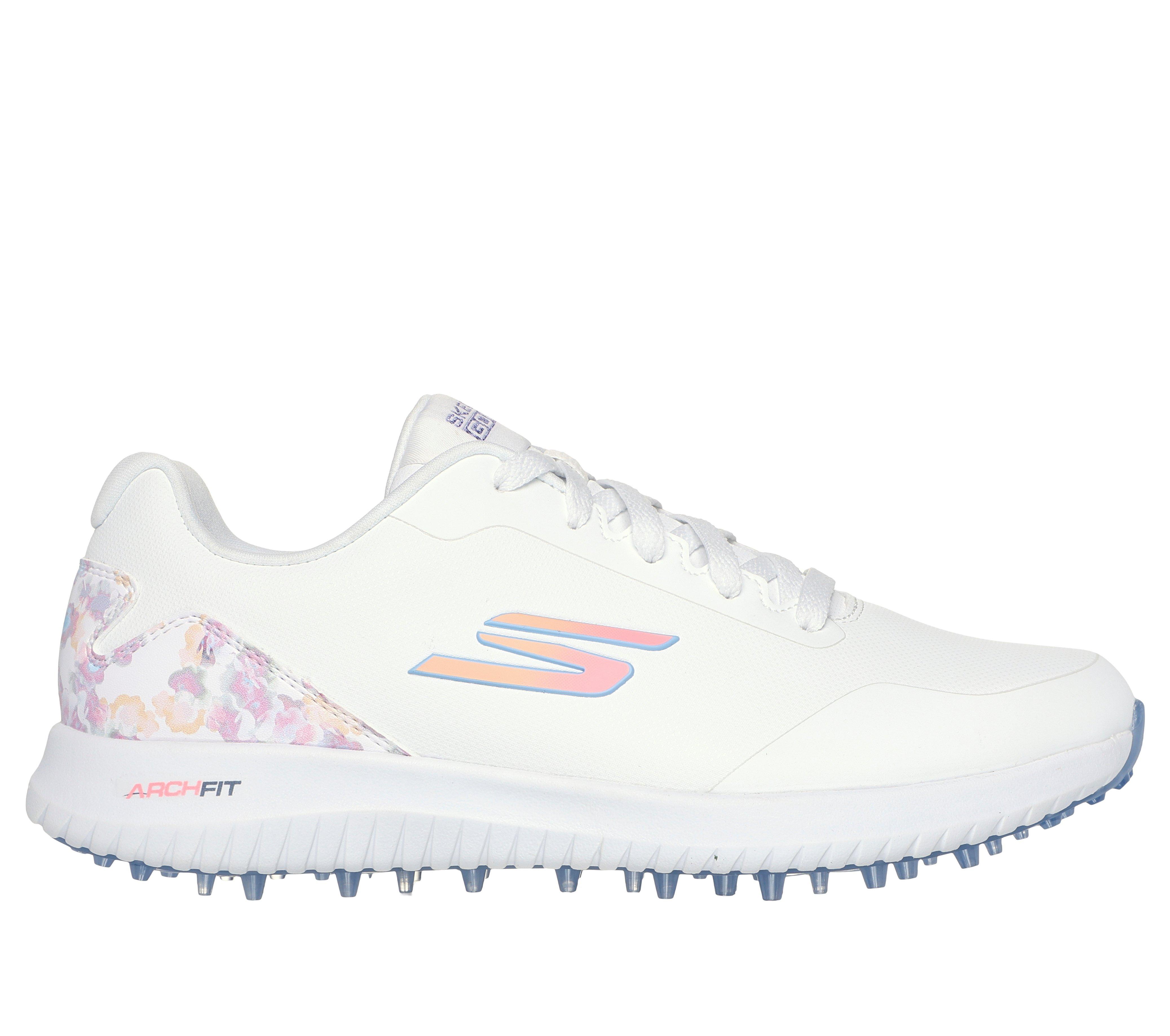 Women's Go Golf Max Spikeless Golf Shoe White/Multi SKECHERS