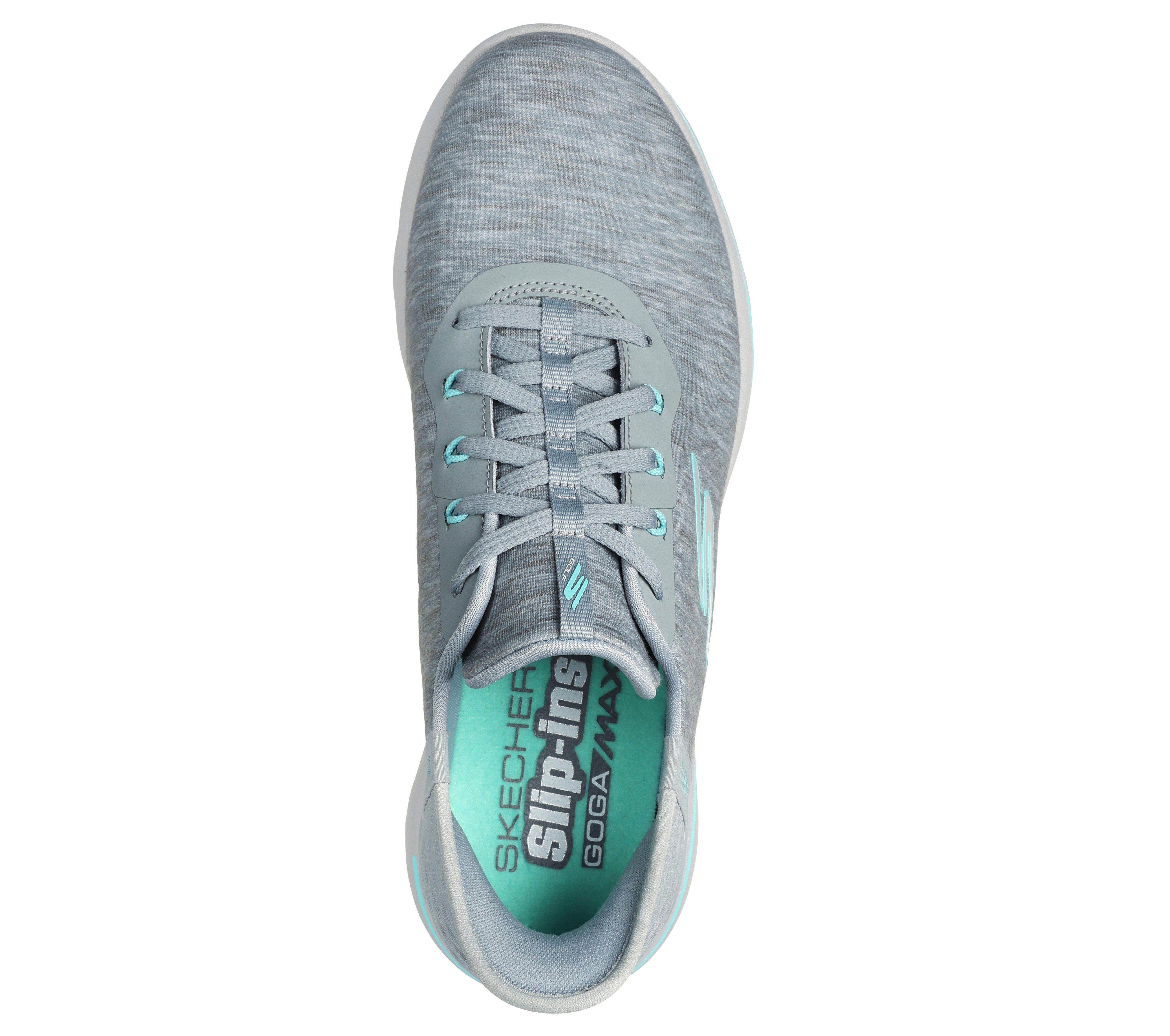Prior Generation - Women's Go Golf Walk 5 Slip-On Shoes Grey/Turquoise