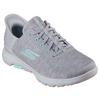 Chaussure Go Golf Walk 5 pour femmes - Gris et bleu