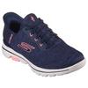 Women's Go Golf Walk 5 Slip-On Shoes - Navy/Pink