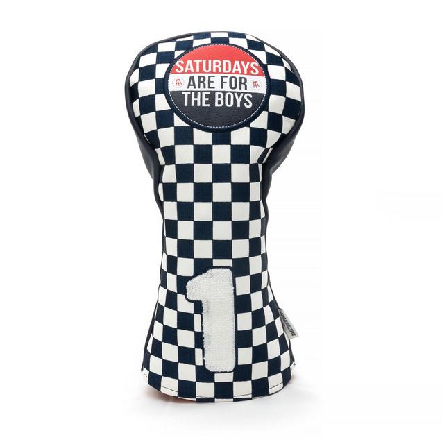 SAFTB Driver Headcover BARSTOOL Headcovers Unisex NAVY/RED