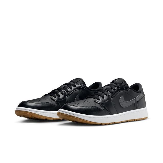 Air Jordan 1 Low G Spikeless Golf Shoe - Black/Grey | NIKE | Golf