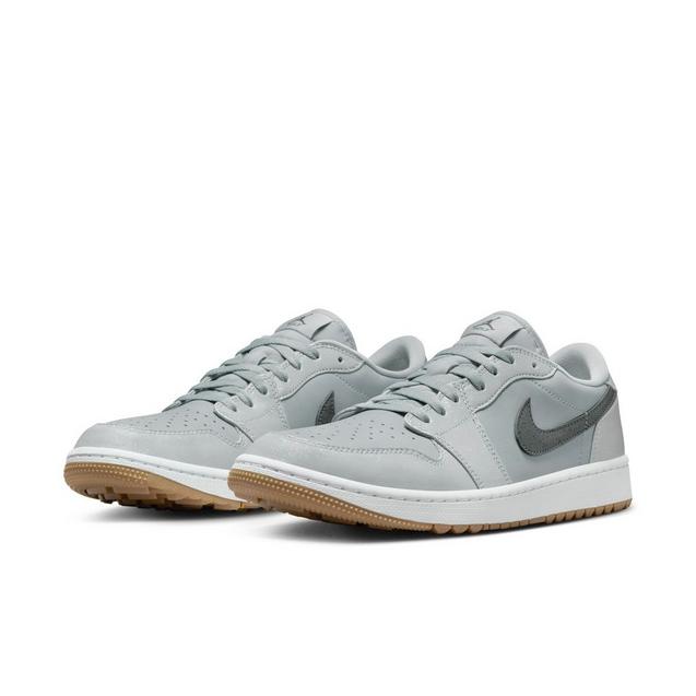 Air Jordan 1 Low G Spikeless Golf Shoe - Grey/White | NIKE | Golf 