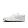 Air Jordan 1 Low G Spikeless Golf Shoe - White/Grey