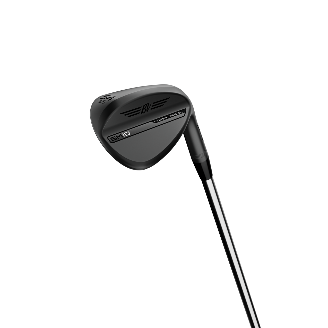 SM10 Jet Black Wedge with Steel Shaft