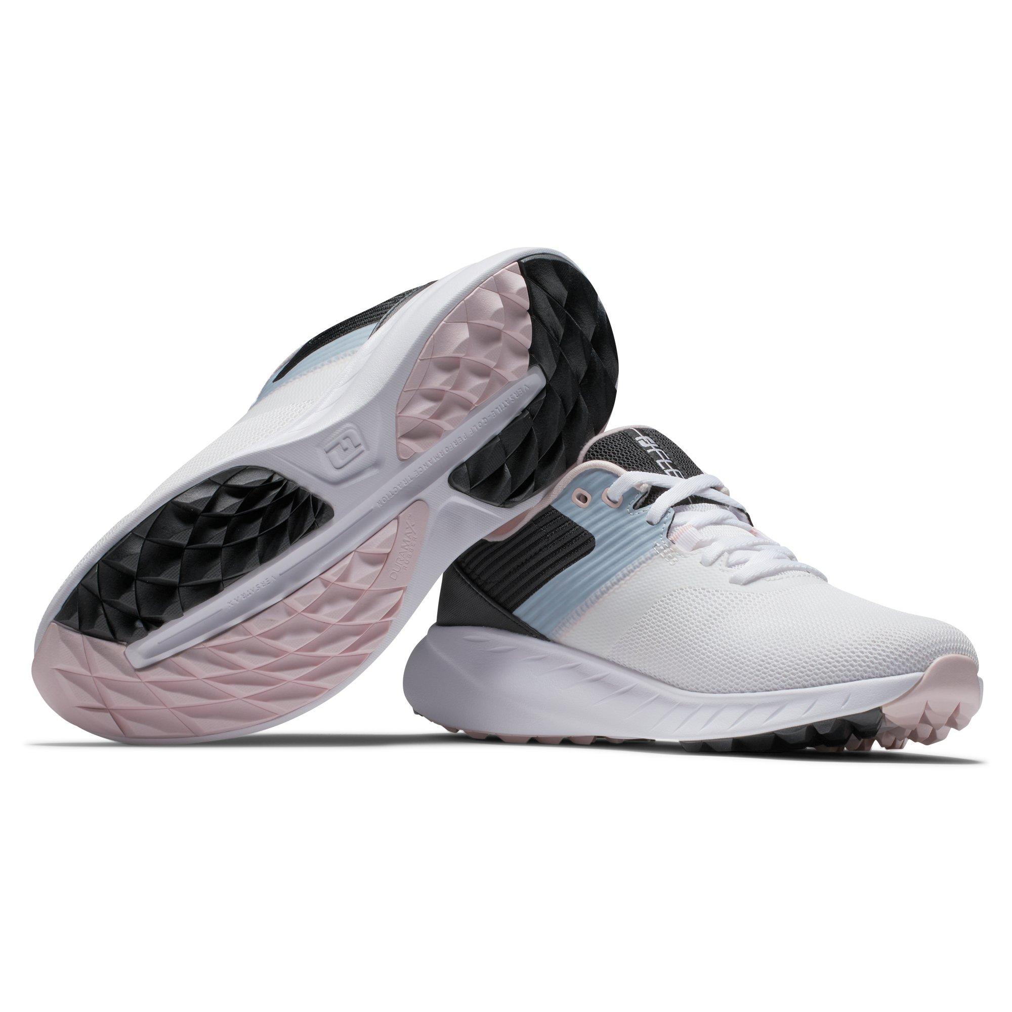 Prior Generation - Women's Flex Spikeless Golf Shoe - White/Pink