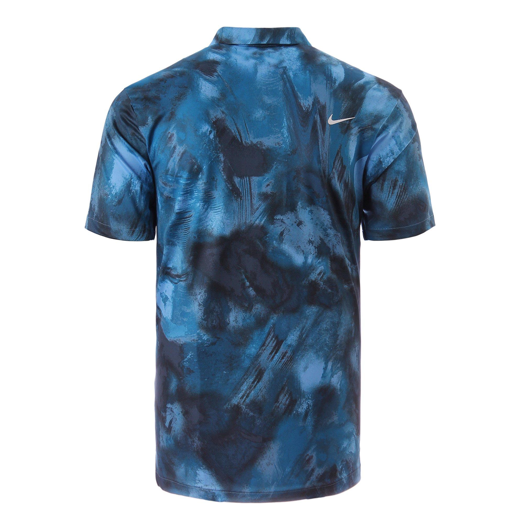 Men's Dri Fit Tour Ombre Print Short Sleeve Polo