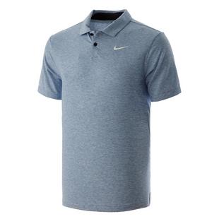 Men'S Dri Fit Tour Heather Short Sleeve Polo