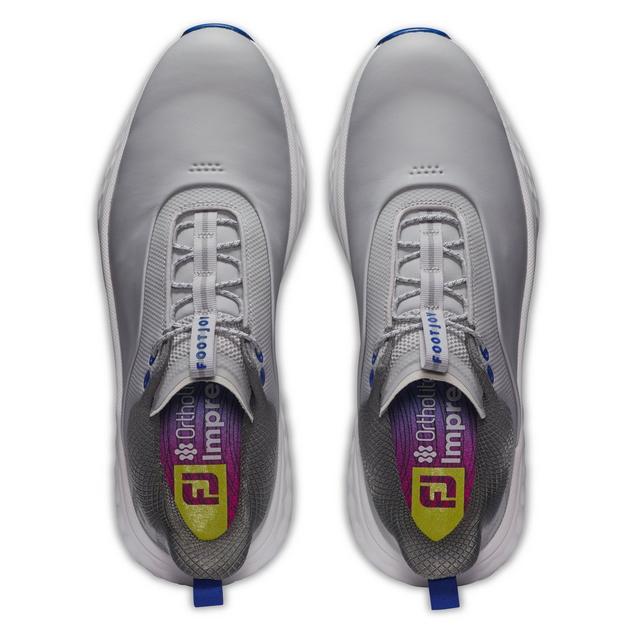 Men's Quantum 24 Spikeless Golf Shoe - Grey/White/Blue