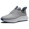 Men's Quantum 24 Spikeless Golf Shoe - Grey/White/Blue