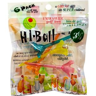 Hi-Ball Tees 6pk GOLF GIFTS & GALLERY