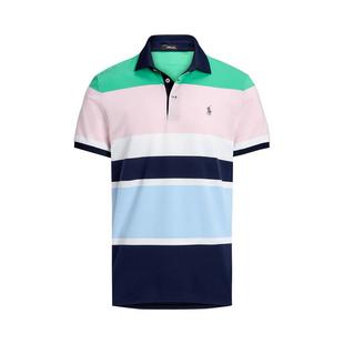 Men's Striped Short Sleeve Polo