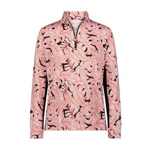 Women's Kelly 1/4 Zip Printed Top STELLA PARKER