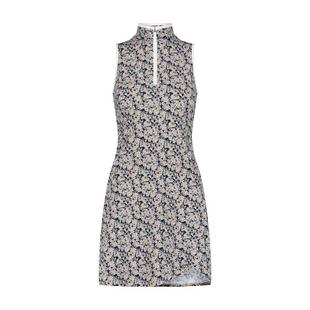 Women's Botanical Garden Zip Sleeveless Dress SAGE COLLECTIVE