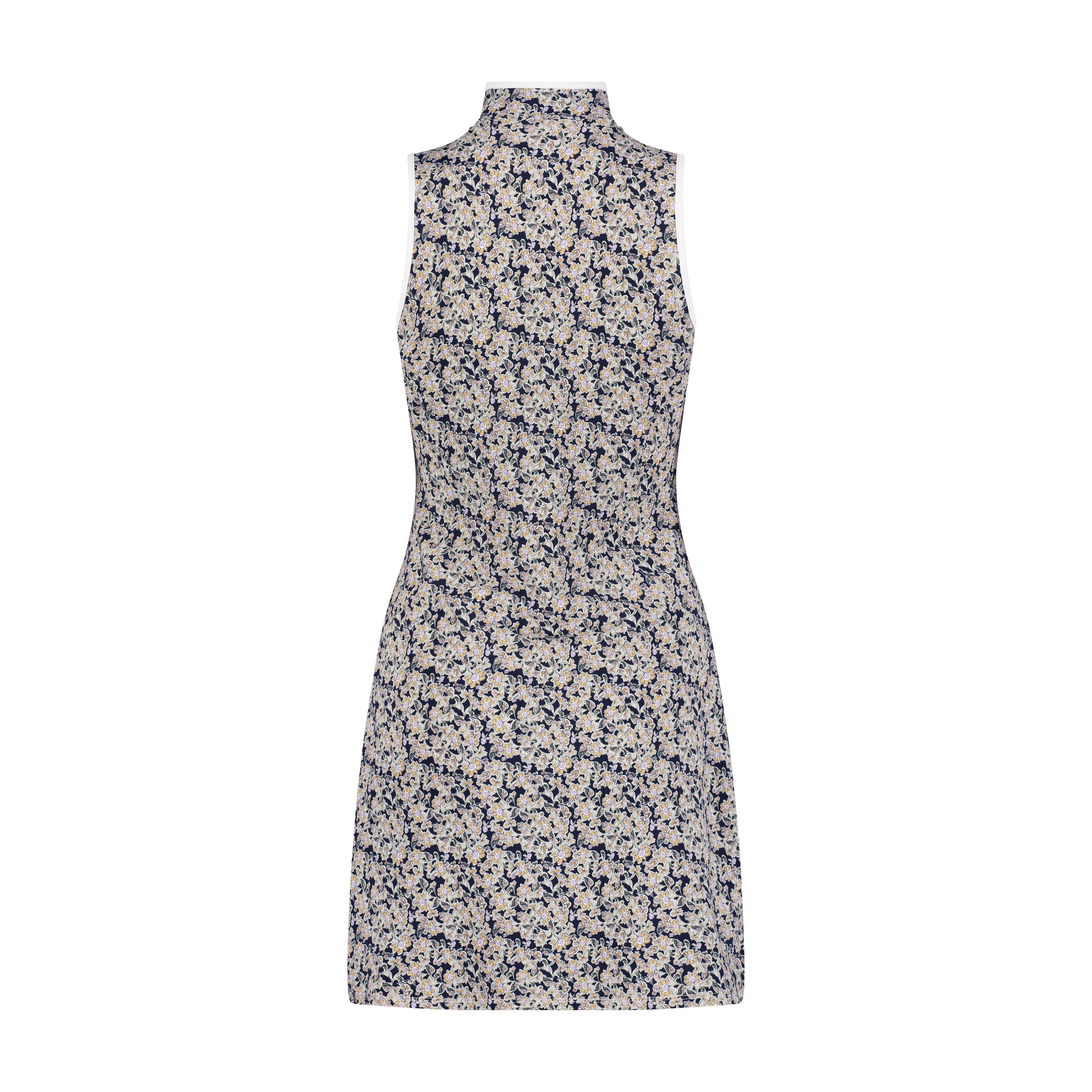 Women's Botanical Garden Zip Sleeveless Dress