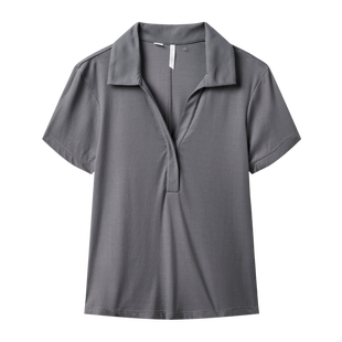 Women's Barcelona Ribbed Short Sleeve Polo TRAVISMATHEW