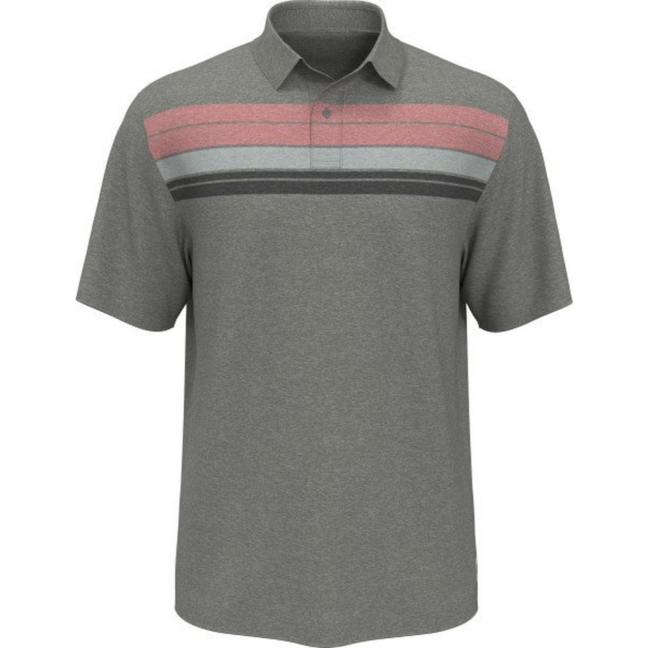 Men's Chest Stripe Short Sleeve Polo