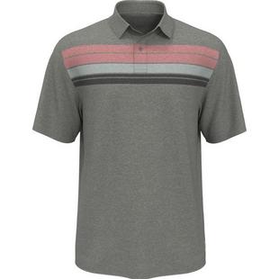 Men's Chest Stripe Short Sleeve Polo