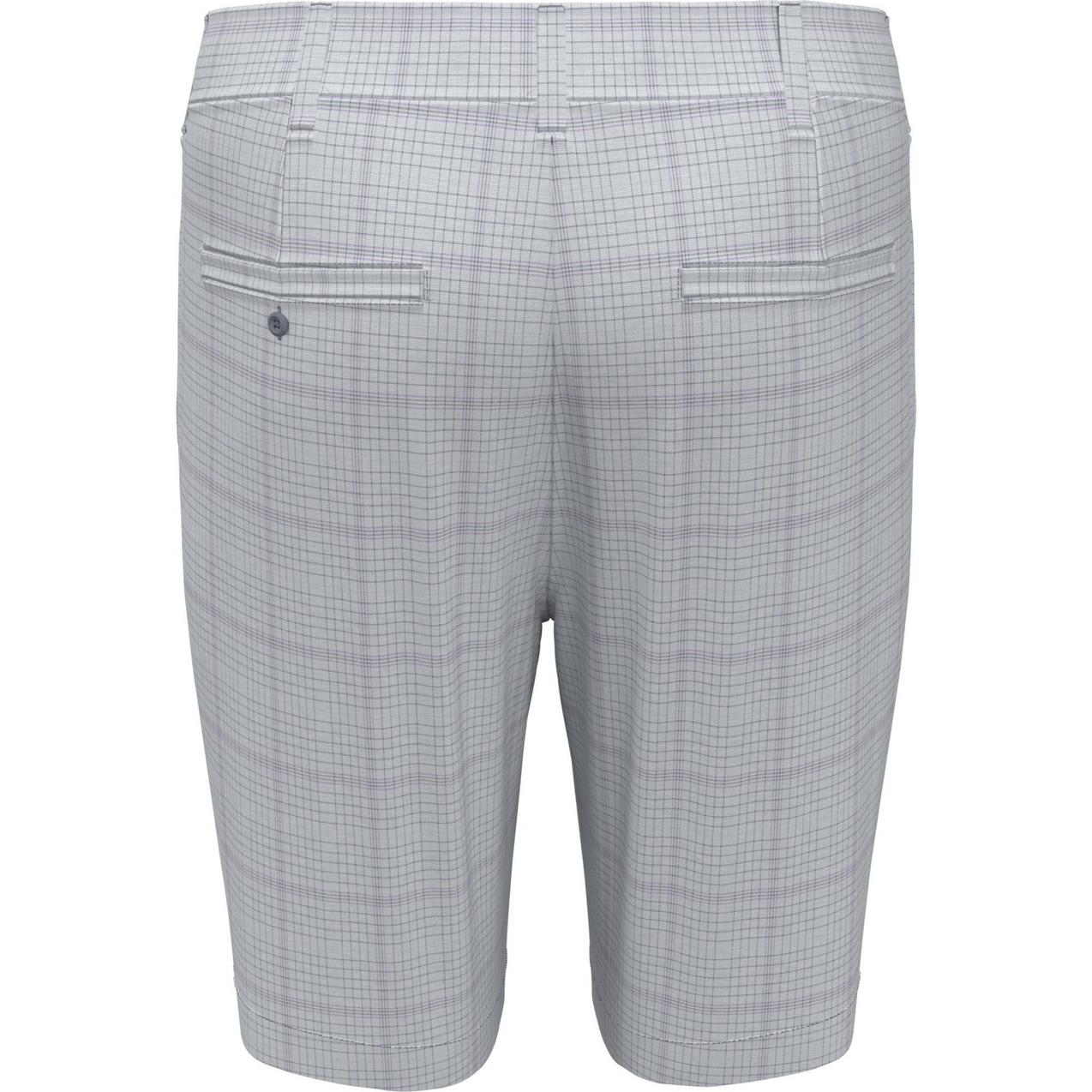 Men's Check Print 8 Inch Short