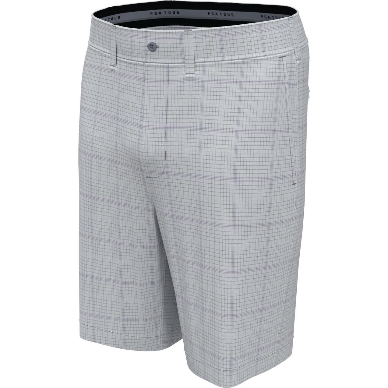 Men's Check Print 8 Inch Short