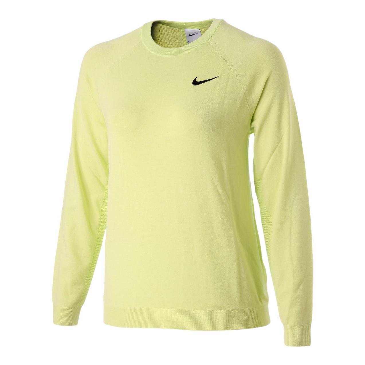 Nike Women s Tour Dri Fit Sweater in Yellow Size Xl