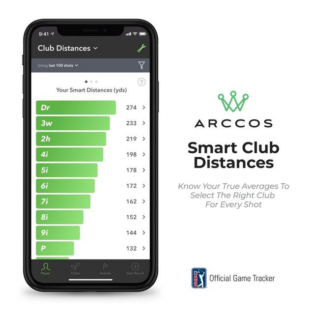 Smart Sensors & Link Pro Bundle | ARCCOS GOLF | Golf Tech | Unisex