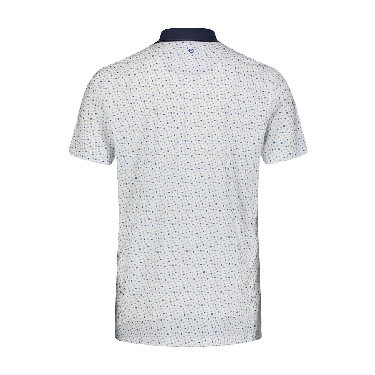 Men's Polka Dots Short Sleeve Polo