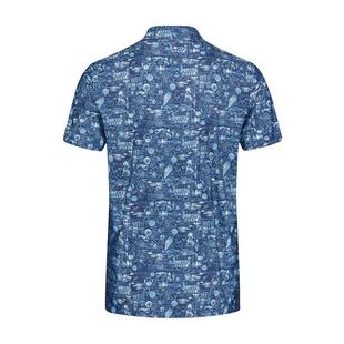 Men's Brighton Holiday Tech Short Sleeve Polo BEN SHERMAN