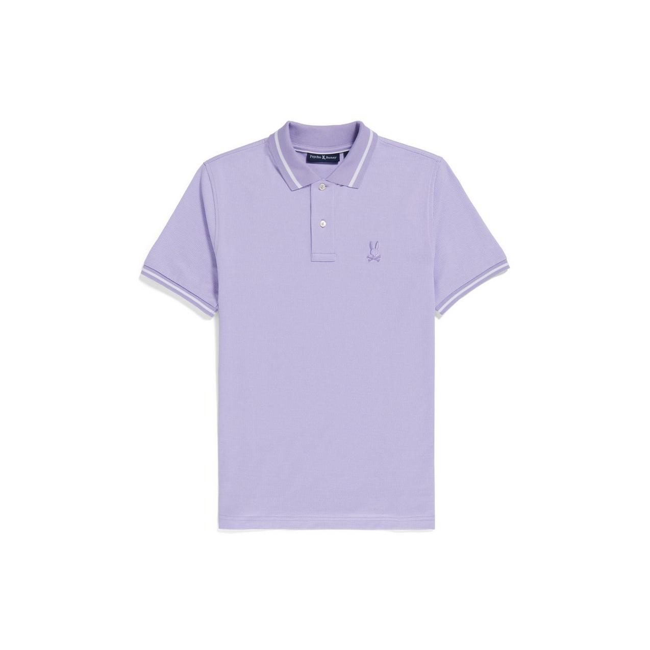 Men's Warsaw Jacquard Pique Short Sleeve Polo