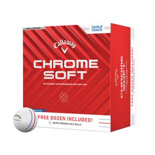 3+1 - Chrome Soft Triple Track Golf Balls