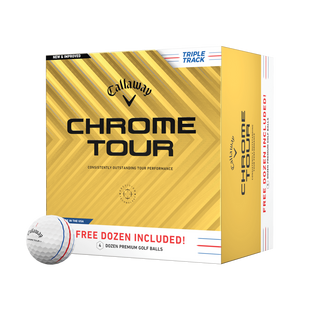 3+1 - Chrome Tour Triple Track Golf Balls