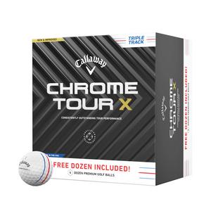 Balles Chrome Tour X Triple Track - 3 + 1