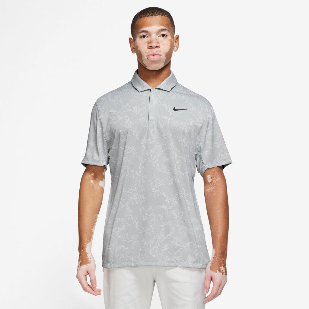 Nike The Athletic Dept. Polo Shirt Men's XL Short Sleeve Black & White  Stripe