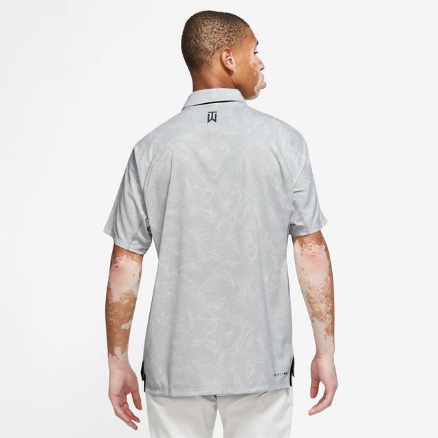 Men's TW Dri-FIT Contour Print Short Sleeve Polo, NIKE
