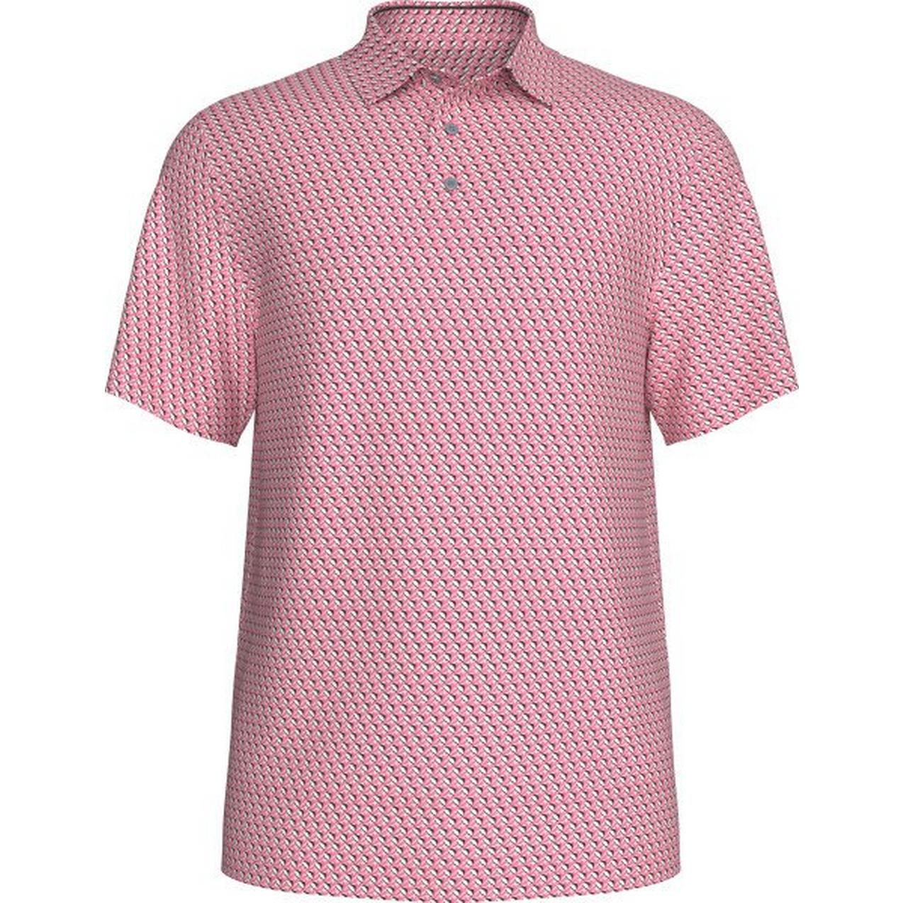 Men's Fish Geo Short Sleeve Polo