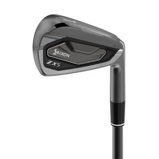 Ensemble de fers ZX5 MK II Black Chrome 4-PW avec tiges en acier - Édition limitée SRIXON