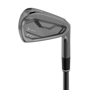 Ensemble de fers ZX7 MK II Black Chrome 4-PW avec tiges en acier - Édition limitée SRIXON