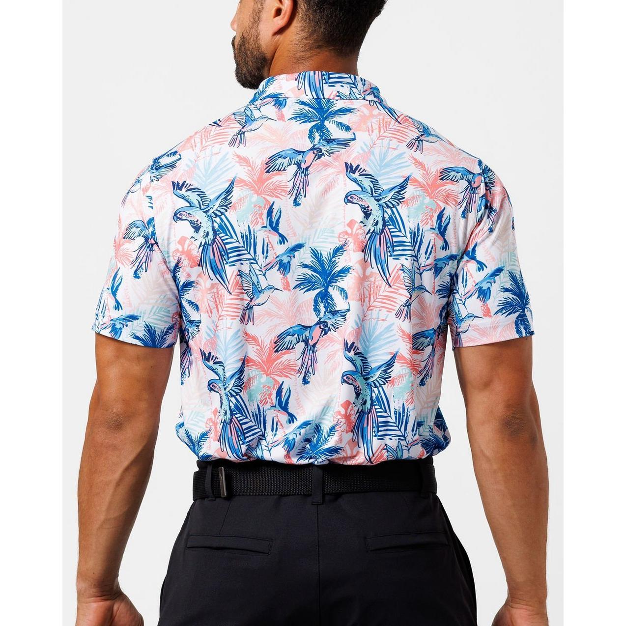 Men's Birds of Paradise Short Sleeve Polo