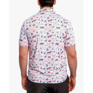 Men's Grill Master Short Sleeve Polo WAGGLE