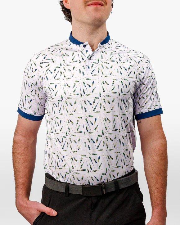 Men's Uphill Paddle Short Sleeve Blade Collar Polo