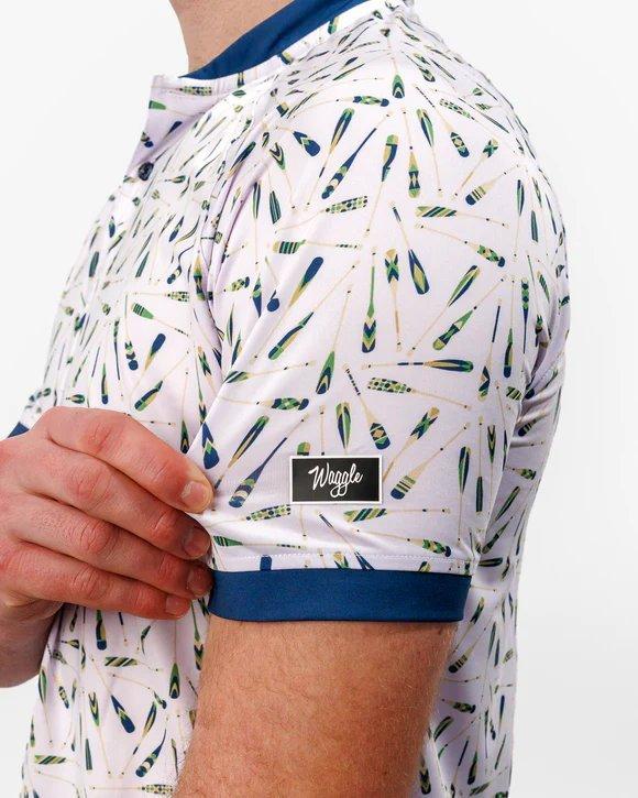 Men's Uphill Paddle Short Sleeve Blade Collar Polo