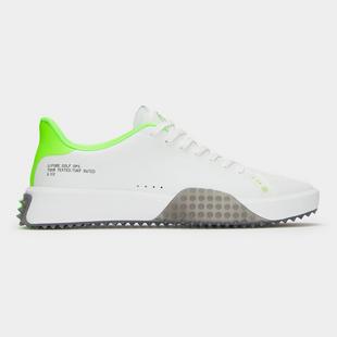 Men's G.112 P.U. Leather Spikeless Golf Shoe - White/Green