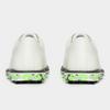Chaussure Gallivanter G'Lock en cuir et à crampons pour hommes - Blanc et vert