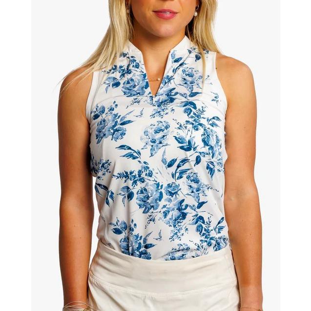 Polo sans manches pour femmes WAGGLE