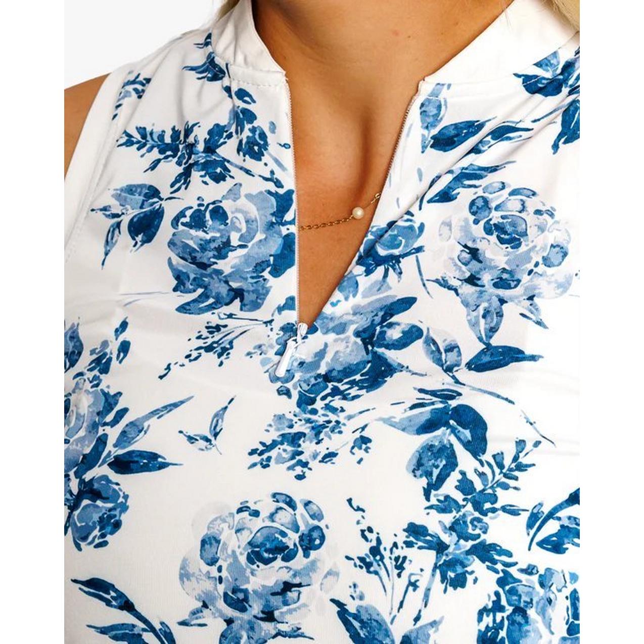 Women's In Bloom Sleeveless Polo