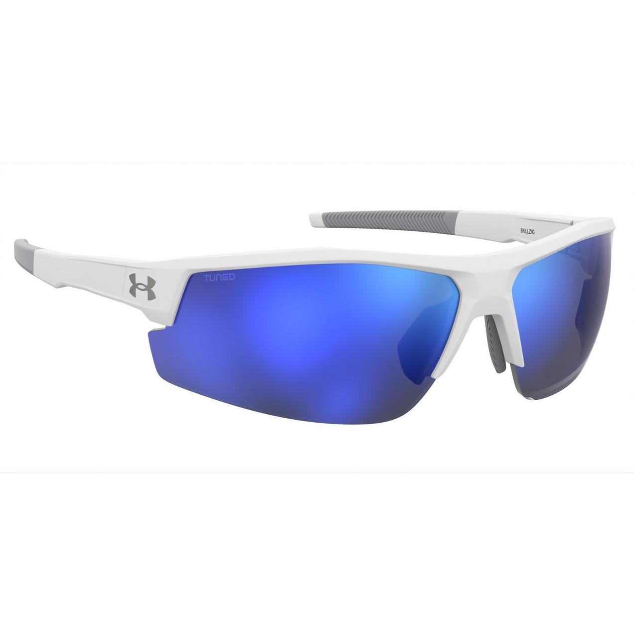 SKILLZ/G Sunglasses - White/Blue