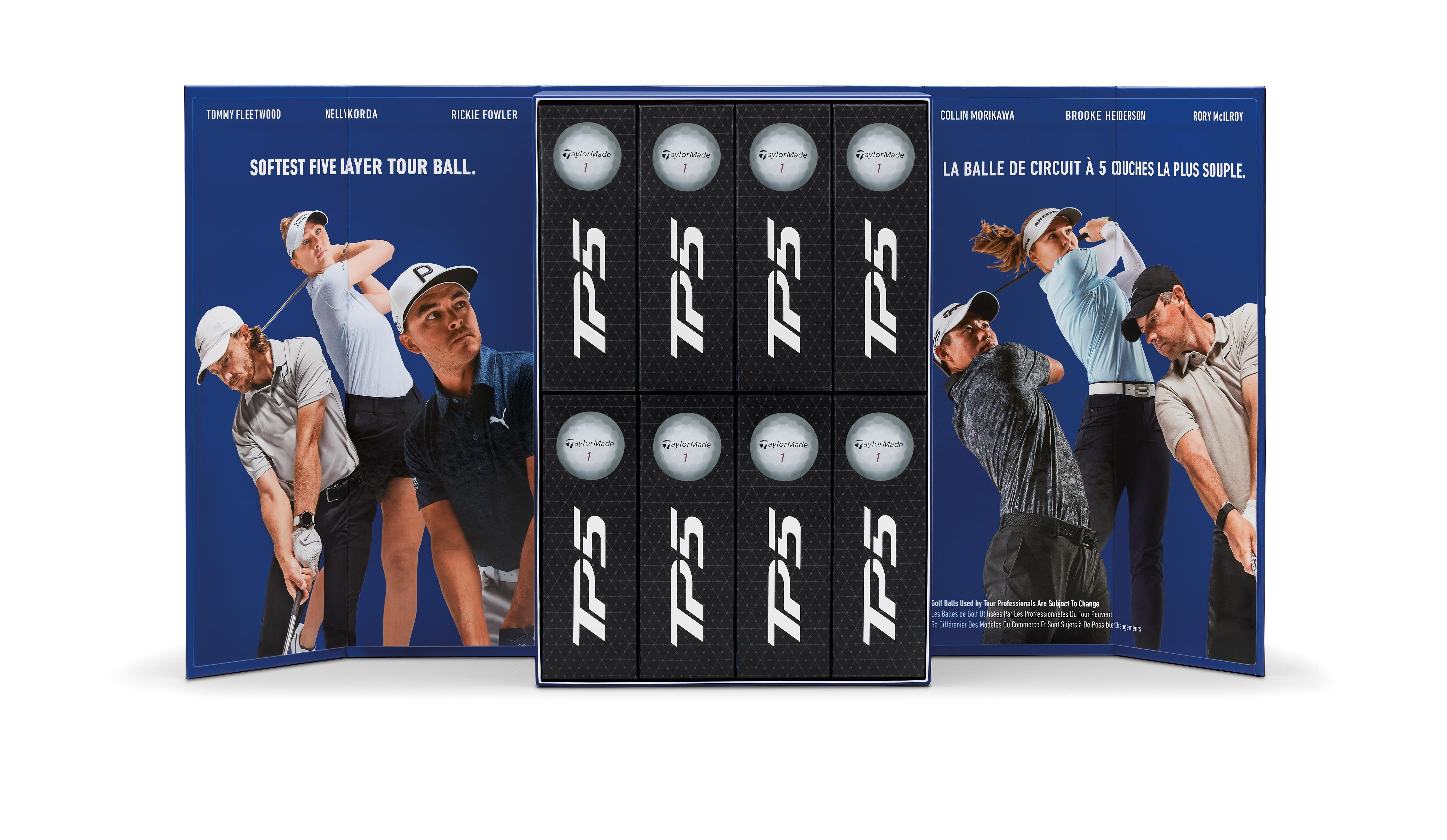 3+1 Box - TP5 Golf Balls